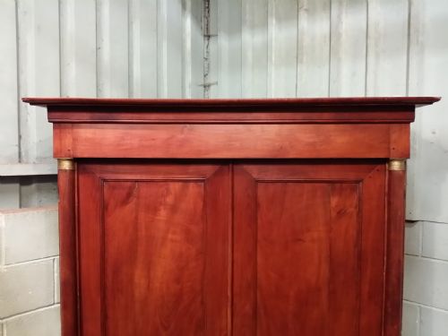 fig 2. Antique French Fruitwood Armoire C1860