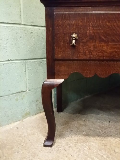 fig 2. Antique Edwardian Oak Dresser & Rack c1900