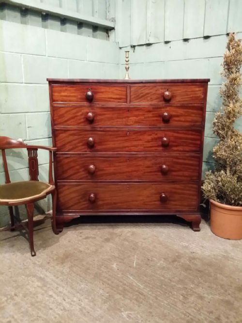 Antique Regency Mahogany Chest of Drawers C1820