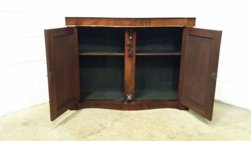 fig 2. ANTIQUE VICTORIAN ROSEWOOD & MARBLE SERPENTINE CHIFFONIER SIDEBOARD C1880