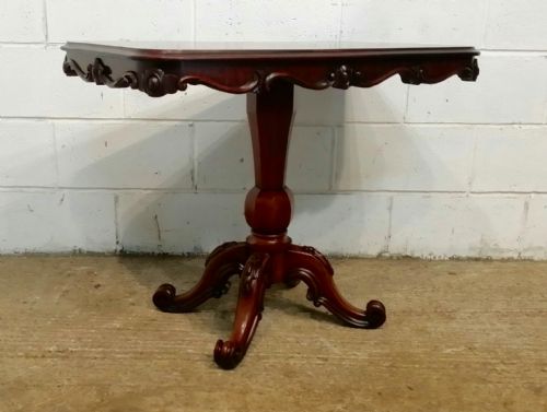 fig 1. ANTIQUE VICTORIAN MAHOGANY SIDE CENTRE TABLE C1880