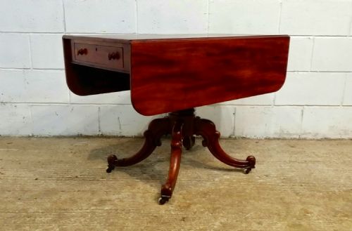 Antique William 1v Mahogany Pembroke Table C1830