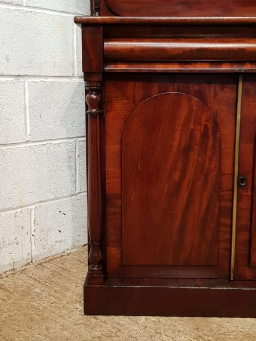 fig 1. ANTIQUE SMALL WILLIAM 1V MAHOGANY CHIFFONIER C1830