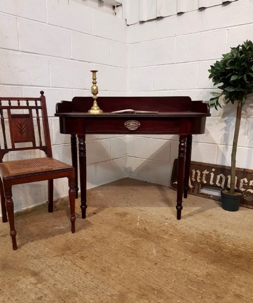 Antique Regency Cuban Mahogany Side Table  C1820