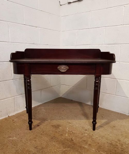 fig 1. ANTIQUE REGENCY CUBAN MAHOGANY SIDE TABLE C1820