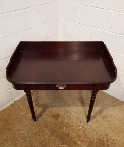 fig 2. ANTIQUE REGENCY CUBAN MAHOGANY SIDE TABLE C1820