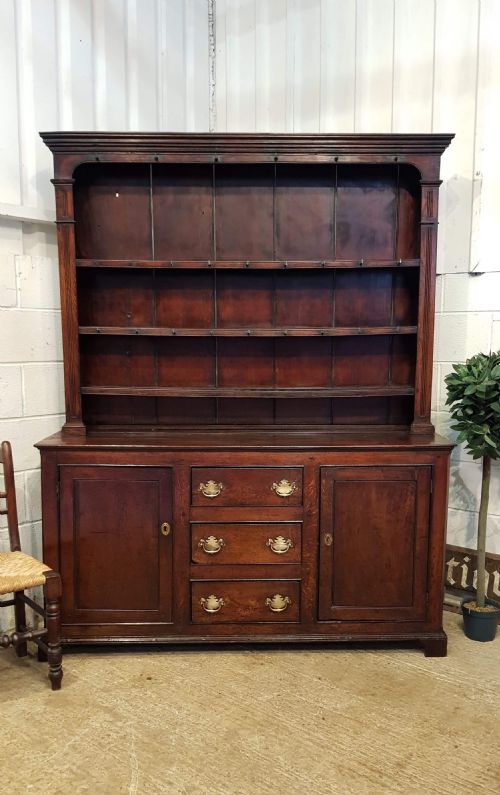 Antique 18th Century Period Country Oak Dresser C1780