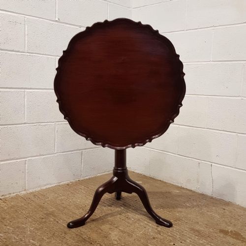 Antique Regency Mahogany Tilt Top Tripod Table C1820