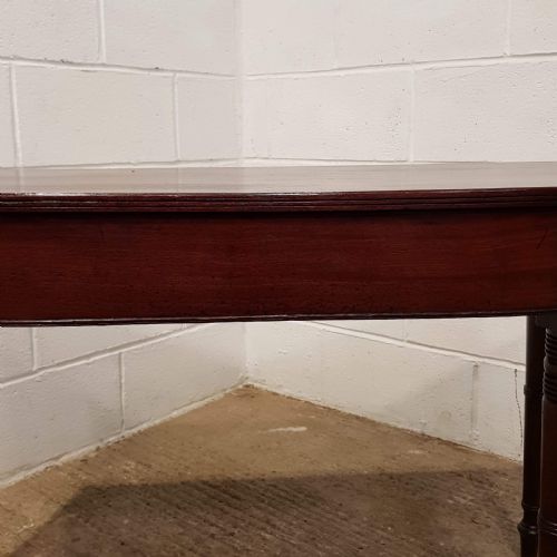 fig 1. ANTIQUE REGENCY MAHOGANY ‘ D ‘ END SIDE TABLE c1820
