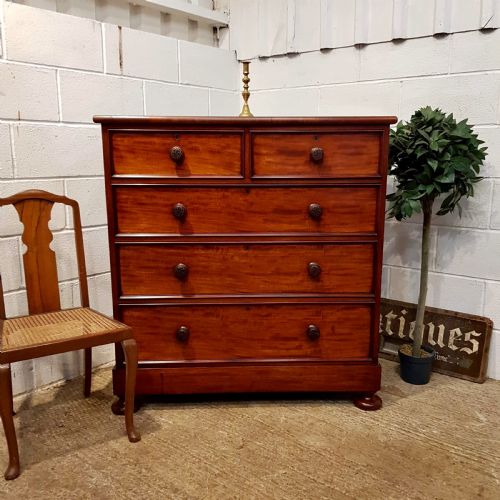 Antique Victorian. Ahogany Chest of Drawers C1880