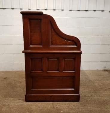 fig 2. ANTIQUE EDWARDIAN WALNUT ROLL TOP DERBY DESK BY T. INGLESANT & SONS OF LEICESTER C1900
