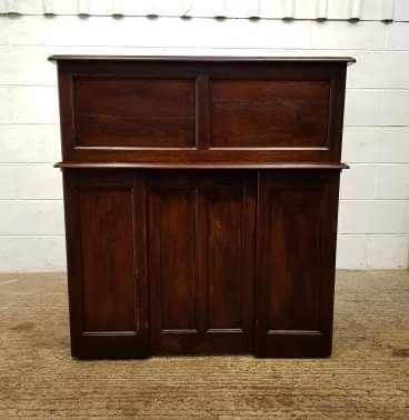 fig 1. ANTIQUE LATE VICTORIAN OAK ROLL TOP DESK C1890