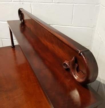 fig 1. ANTIQUE WILLIAM 1V MAHOGANY CHIFFONIER C1830