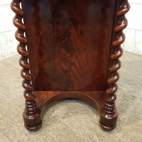 fig 2. ANTIQUE VICTORIAN MAHOGANY DAVENPORT DESK C1880