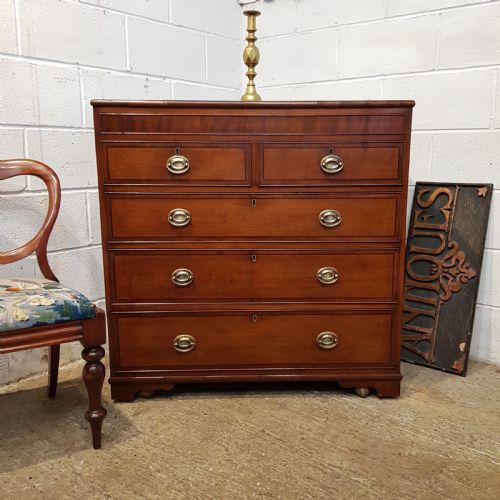 Antique Regency Mahogany Chest of Drawers C1820