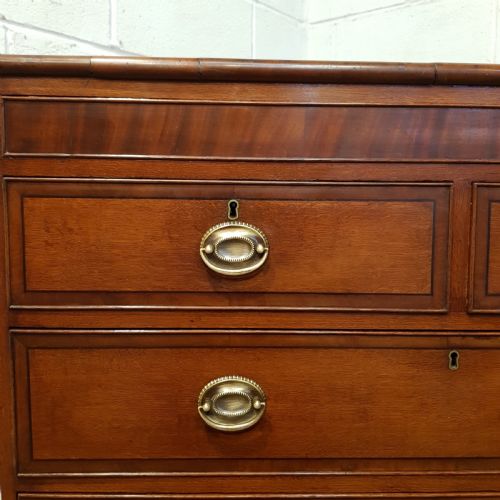 fig 2. ANTIQUE REGENCY MAHOGANY CHEST OF DRAWERS C1820