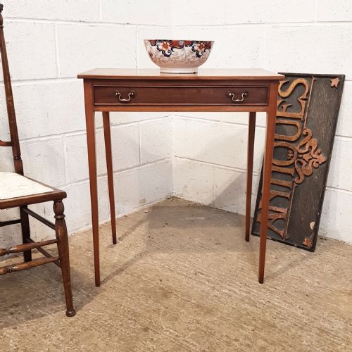 Antique Regency Mahogany Side Table C1820