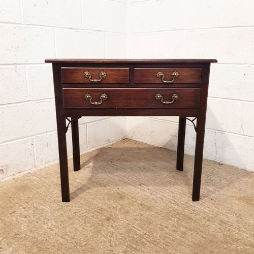fig 1. ANTIQUE 18TH CENTURY MAHOGANY LOW BOY TABLE C1780