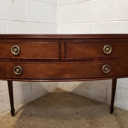 fig 1. ANTIQUE REGENCY MAHOGANY SIDE TABLE C1820