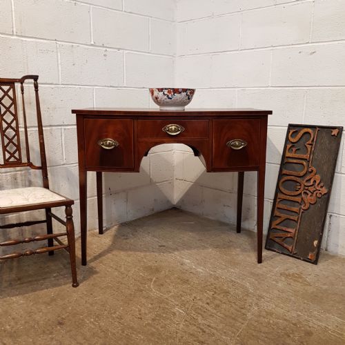 Antique Small Regency Mahogany Server Sideboard C1820