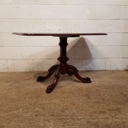 fig 2. ANTIQUE VICTORIAN MAHOGANY SIDE SOFA TABLE C1870