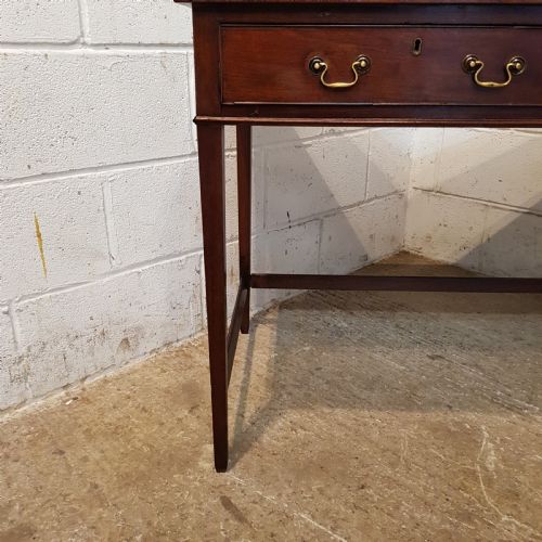 fig 1. ANTIQUE LATE 18TH CENTURY MAHOGANY WRITING TABLE C1780