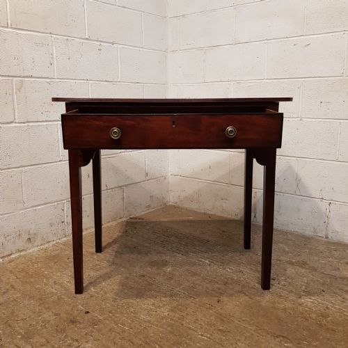 fig 1. ANTIQUE 18TH CENTURY MAHOGANY SIDE TABLE C1780