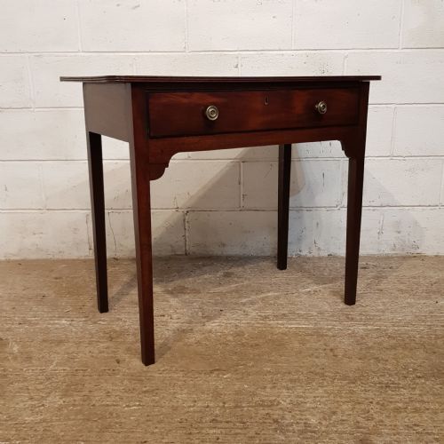 fig 2. ANTIQUE 18TH CENTURY MAHOGANY SIDE TABLE C1780