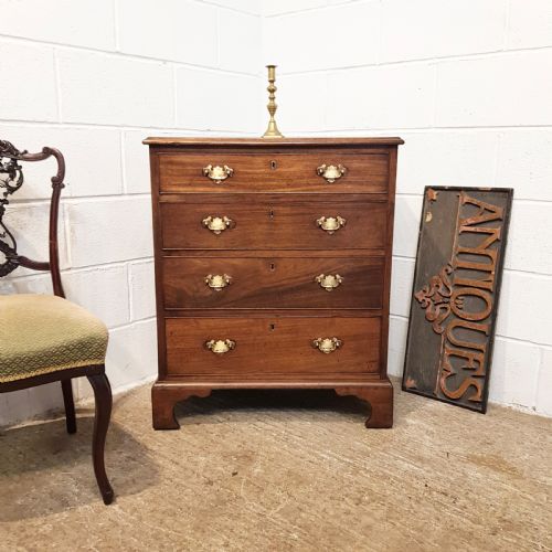 Antique 18th Century Mahiga Y Dwarf Chest of Drawers C1780
