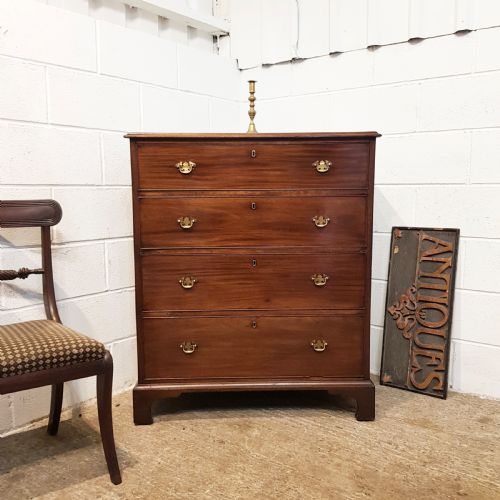 Antique Regency Mahogany Chest of Drawers C1820