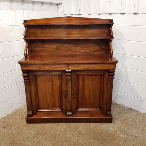 fig 2. ANTIQUE WILLIAM 1V MAHOGANY CHIFFONIER C1830