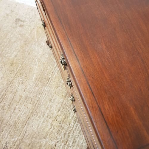 fig 1. ANTIQUE REGENCY MAHOGANY CHEST OF  DRAWERS C1820