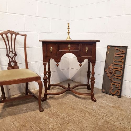 Antique Walnut Lowboy C1920