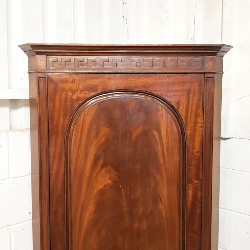 ANTIQUE EDWARDIAN MAHOGANY CORNER CABINET C1900 - ADDITIONAL PHOTO 4