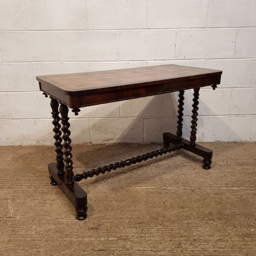 fig 2. AN ANTIQUE VICTORIAN SIDE TABLE IN ROSEWOOD C1890