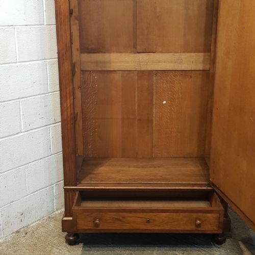 fig 2. AN ANTIQUE WALNUT ARMOIRE C1890