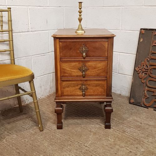 An Antique Small Walnut Chest C1920