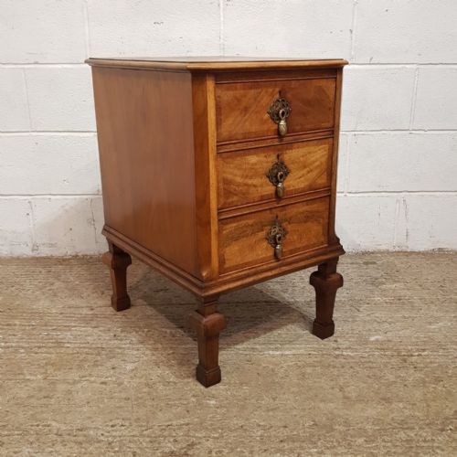 fig 1. AN ANTIQUE SMALL WALNUT CHEST C1920