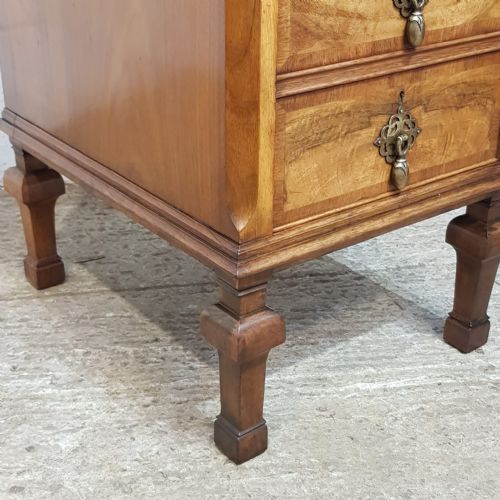 fig 2. AN ANTIQUE SMALL WALNUT CHEST C1920