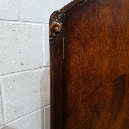 A BEAUTIFUL 1920'S BURR WALNUT TALLBOY - ADDITIONAL PHOTO 3