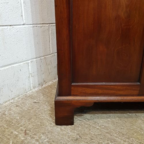 fig 2. A GEORGE 3rd DWARF MAHOGANY WARDROBE C1800