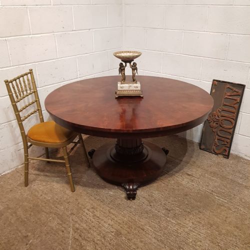 A William 4th Tip Top Dining Table in Mahogany C1830