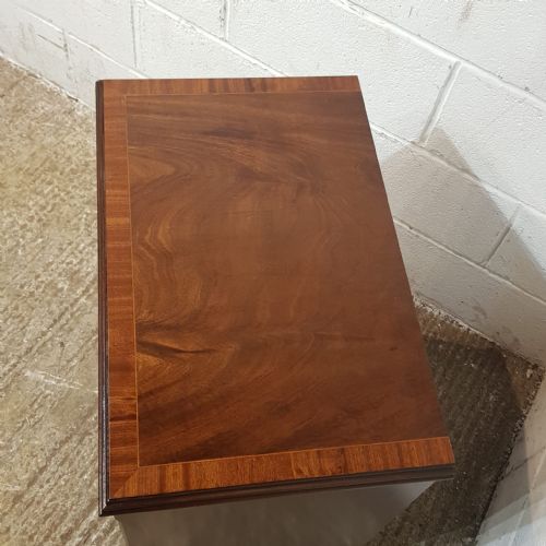 fig 2. A PAIR OF MAHOGANY BEDSIDE CHESTS C1920