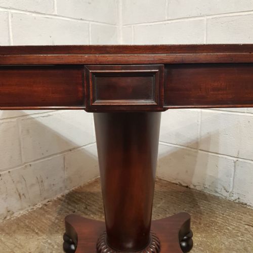 fig 2. A PAIR OF WILLIAM 4th MAHOGANY FOLD OVER TABLES C1830