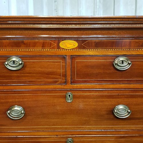 A GEORGE 3RD MAHOGANY CHEST ON CHEST C1780 - ADDITIONAL PHOTO 9