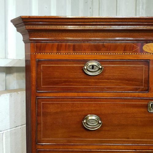 A GEORGE 3RD MAHOGANY CHEST ON CHEST C1780 - ADDITIONAL PHOTO 11