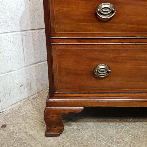 A GEORGE 3RD MAHOGANY CHEST ON CHEST C1780 - ADDITIONAL PHOTO 13