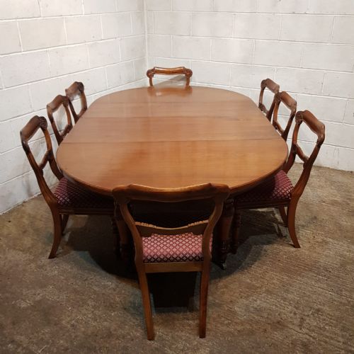 A VICTORIAN WALNUT PULL OUT EXTENDING DINING TABLE WITH TWO EXTRA LEAVES C1890 - ADDITIONAL PHOTO 4