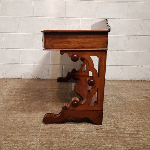 fig 1. A VICTORIAN MAHOGANY CONSOLE TABLE C1880