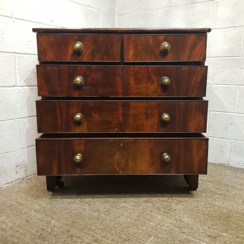 fig 1. A REGENCY MAHOGANY CAMPAIGN CHEST C1820